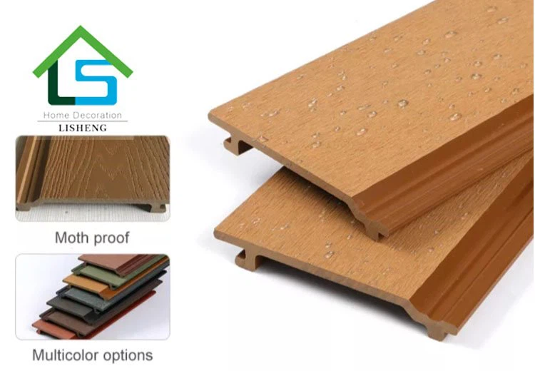 उच्च गुणवत्ता WPC दीवार पैनल लकड़ी डिजाइन