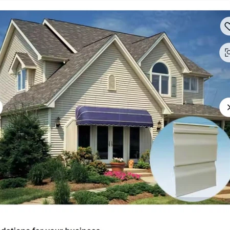 Exterior Wall Decoration PVC Vinyl Siding